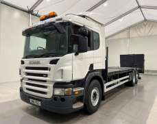 2011 Scania P280 6x2 Flatbed Beavertail Truck